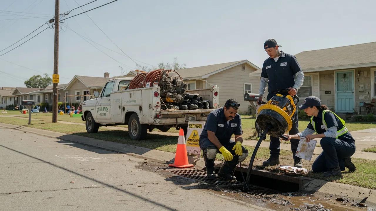 Drain Cleaning in Roebling, NJ near me